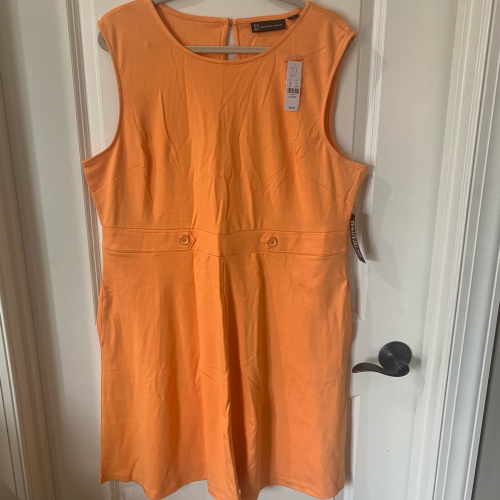 New York & Company fit and flare dress.